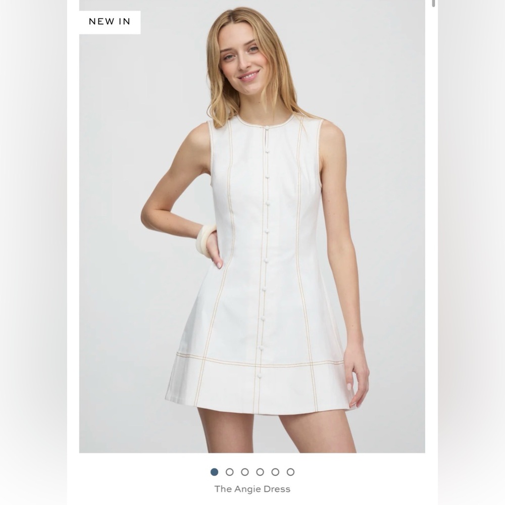 Hill house The Angie Dress - White Shift Dress